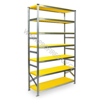 Regál SUPER 0 1972x1350x500mm 5 polic základní modul