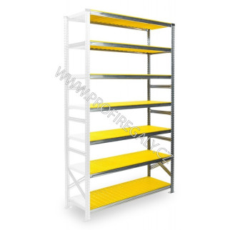 Regál SUPER 0 1576x1050x320mm 5 polic přídavný modul