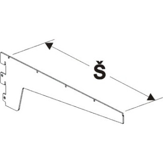 Konzola vysoká 400mm