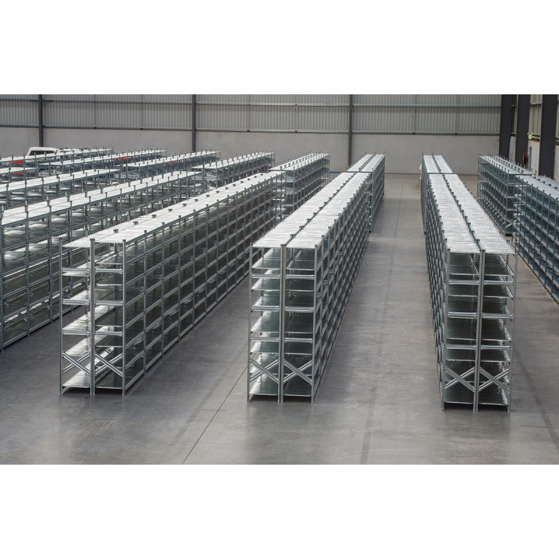 Regály SUPER123 1840x900x400mm 4 police základní modul Regály SUPER123 1840x900x400mm 4 police základní modul