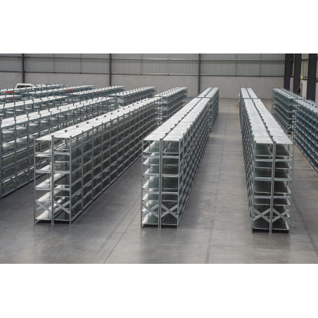 Regály SUPER123 1840x900x400mm 4 police základní modul Regály SUPER123 1840x900x400mm 4 police základní modul