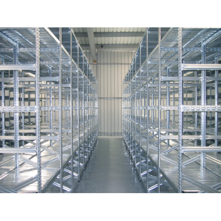 Regály SUPER123 1840x900x400mm 4 police základní modul Regály SUPER123 1840x900x400mm 4 police základní modul