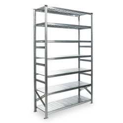 Regál SUPER 1576x1500x320mm 5 polic základní modul