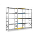 Regály SUPER123 1840x1200x400mm 3 police základní modul