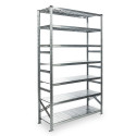 Regály SUPER123 1840x1500x400mm 5 polic základní modul