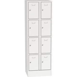 Kovová šatní skříň s...