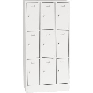 Kovová šatní skříň s...