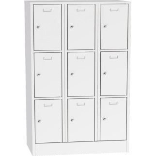 Kovová šatní skříň s...