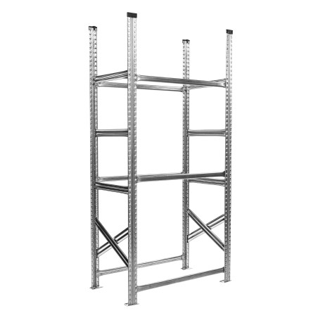PNEU regál v. 2500x900x500mm 4 police základní modul PNEU regál v. 2500x900x500mm 4 police základní modul