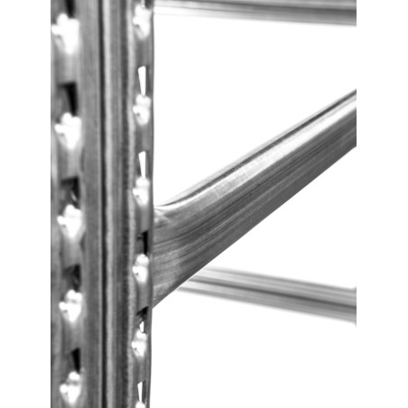 PNEU regál v. 2500x900x400mm 4 police základní modul PNEU regál v. 2500x900x400mm 4 police základní modul