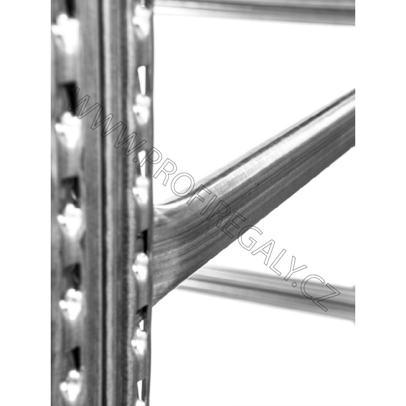 PNEU regál v. 3424x900x400mm 5 polic přídavný modul PNEU regál v. 3424x900x400mm 5 polic přídavný modul