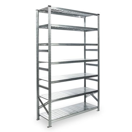Regál SUPER123 1972x1350x600mm 5 police základní modul Regál SUPER123 1972x1350x600mm 5 police základní modul