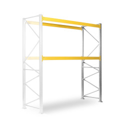 Paletový regál SUPERBO 3000x2700x1000mm,2 úrovně,nosnost 3000kg/úroveň,přídavný modul