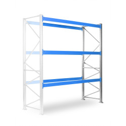 Paletový regál SUPERBO 3500x2700x1000mm,2 úrovně,nosnost 2150kg/úroveň,přídavný modul