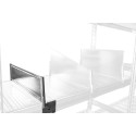 Dělítko posuvné, rovné 400 x 100 mm