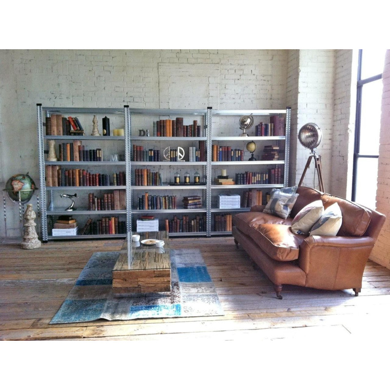 2. JAKOST Regál SUPER 1972x900x320mm 5 polic základní modul