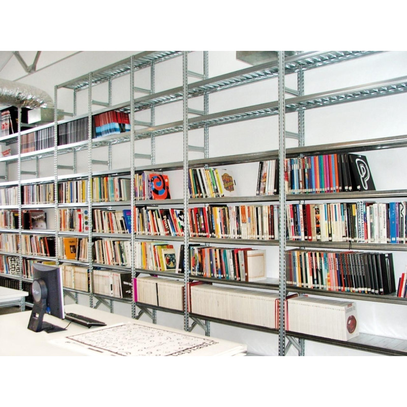 2. JAKOST Regál SUPER 1972x900x320mm 5 polic základní modul