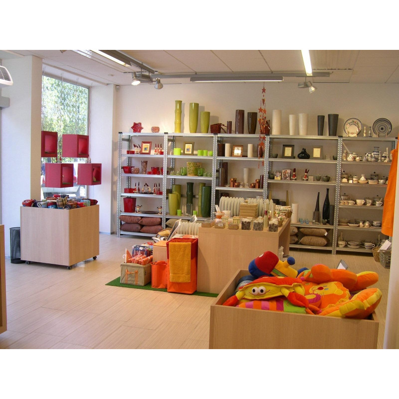 2. JAKOST Regál SUPER 1972x900x320mm 5 polic základní modul