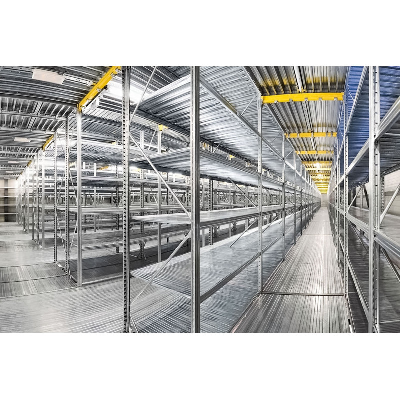 2. JAKOST Regál SUPER 1972x900x320mm 5 polic základní modul