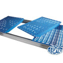Plastová police S0  1200 x 400 mm